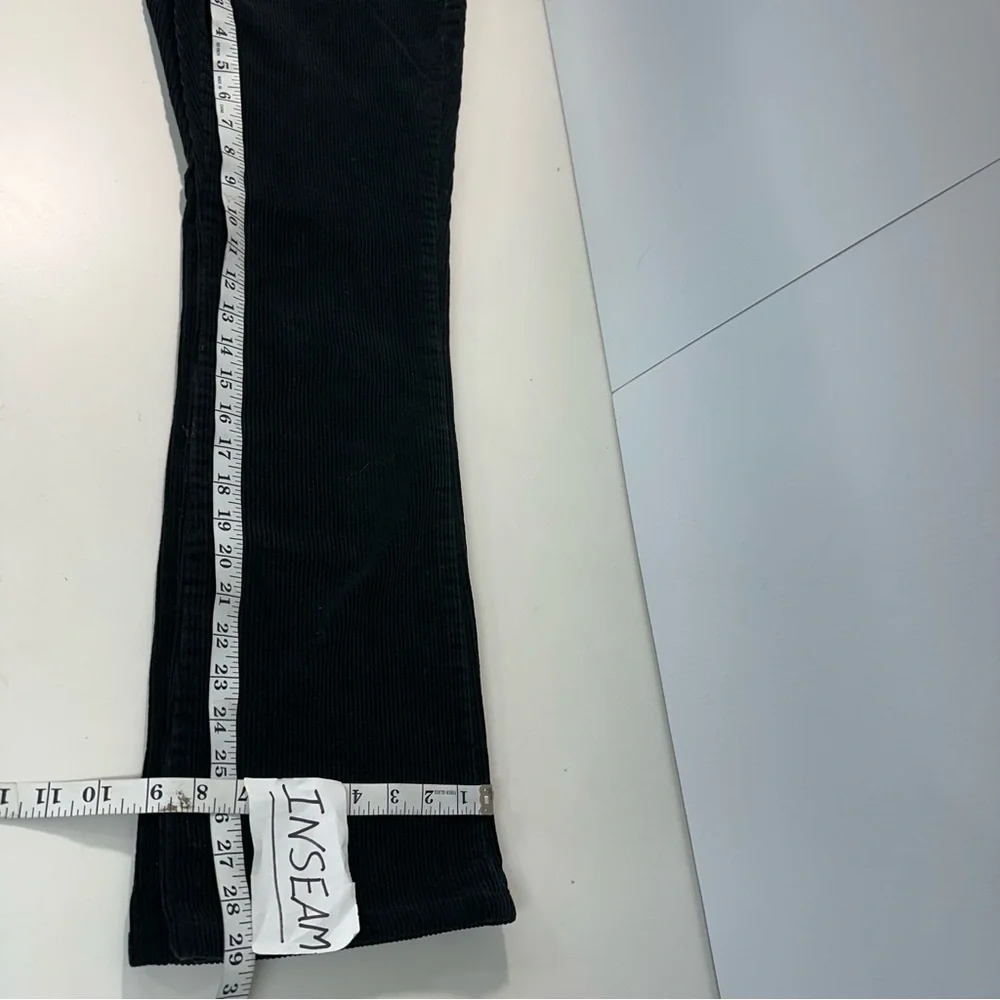 Vintage RALPH Ralph Lauren Black Thick Heavy Corduroy EUC Sz 6